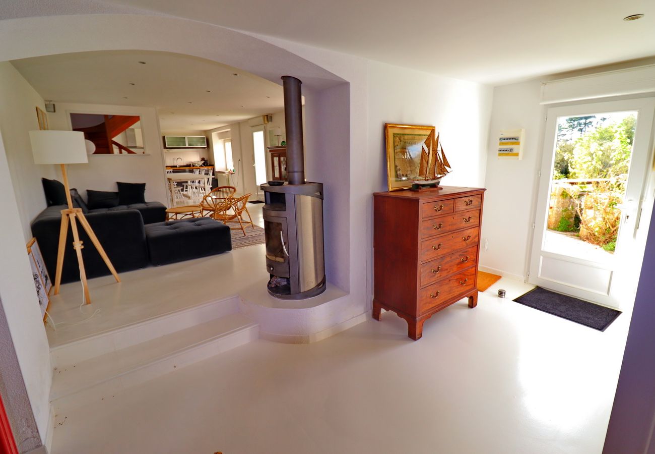 Ferienhaus in Plouhinec - 698-Villa du Fautec 5 Minuten zu Fuß zu den Stränden