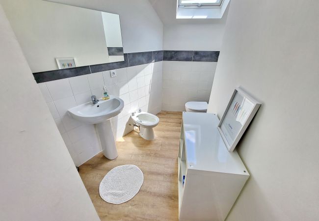 Ferienhaus in Plouhinec - 713-Villa du Roz -Großer Komfort- 180° Meerblick Ferienhaus in Plouhinec - 713-Villa du Roz -Großer Komfort- 180° Meerblick