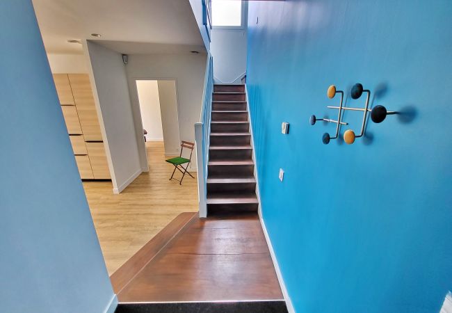 Ferienhaus in Plouhinec - 713-Villa du Roz -Großer Komfort- 180° Meerblick Ferienhaus in Plouhinec - 713-Villa du Roz -Großer Komfort- 180° Meerblick