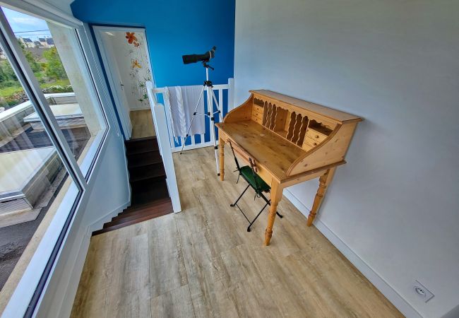 Ferienhaus in Plouhinec - 713-Villa du Roz -Großer Komfort- 180° Meerblick Ferienhaus in Plouhinec - 713-Villa du Roz -Großer Komfort- 180° Meerblick