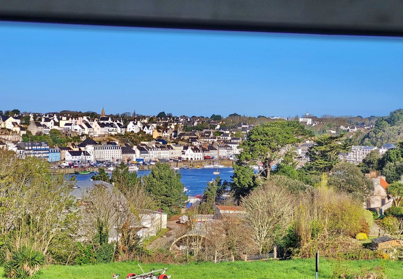 Ferienhaus in Plouhinec - 717-Blick auf den 717-Fischerhaus-Hafen von Audierne-400m von den Stränden entfernt