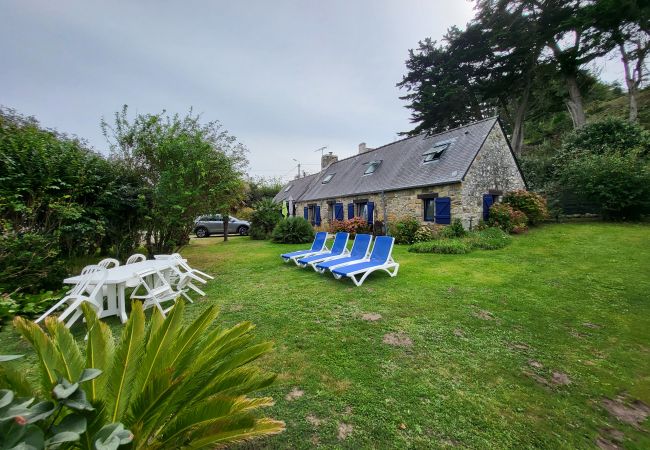 Ferienhaus in Crozon - 375-Villa Ker Goulien 100m vom Strand entfernt