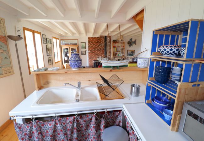 Ferienhaus in Plouhinec - 704-Villa des Seemanns Strand in 300m Ferienhaus in Plouhinec - 704-Villa des Seemanns Strand in 300m