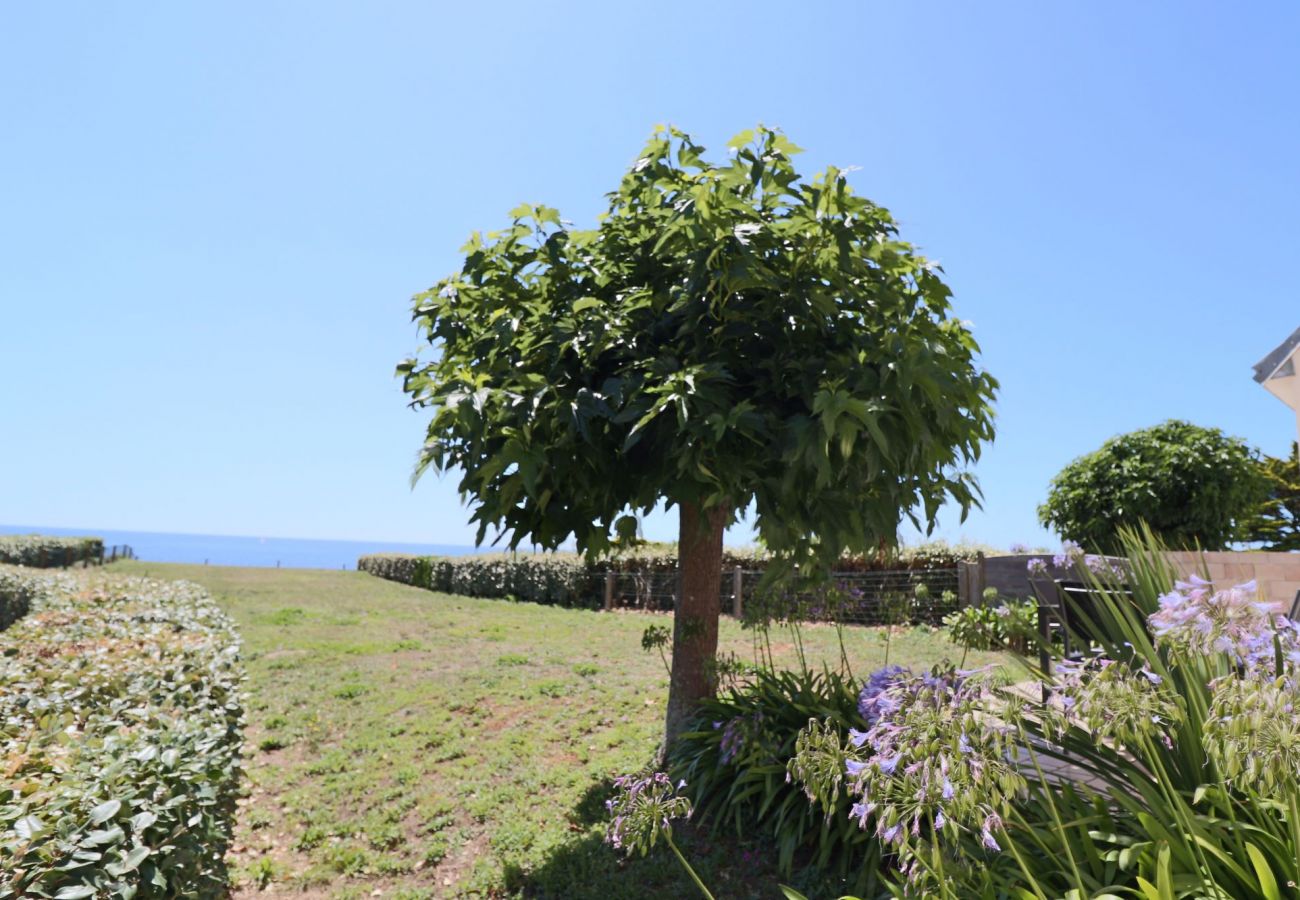 Ferienhaus in Plouhinec - 605-VIlla ocean. Der Atlantik am Ende des Gartens