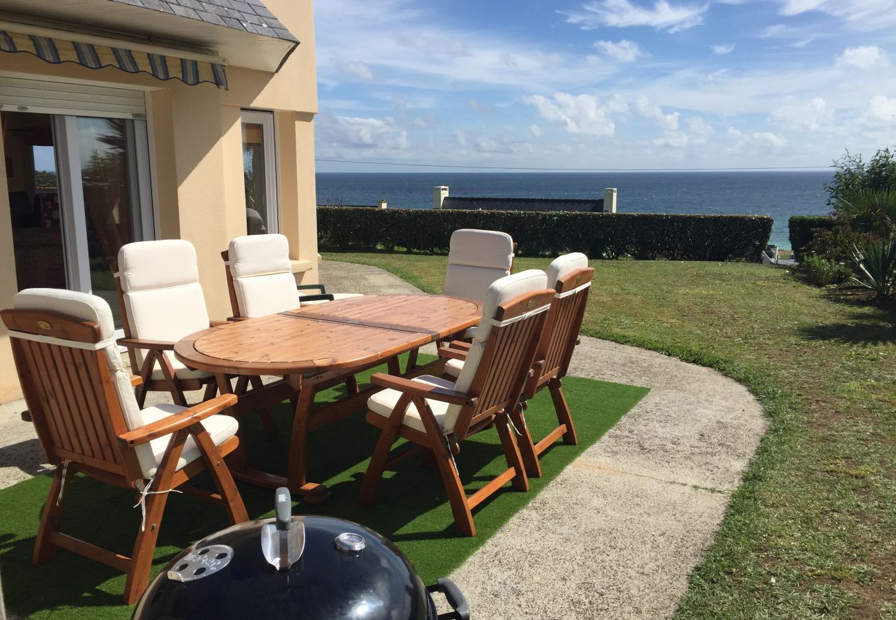 Villa in Plouhinec - 688-Villa de la Baie, Meerblick, 300m vom Strand entfernt