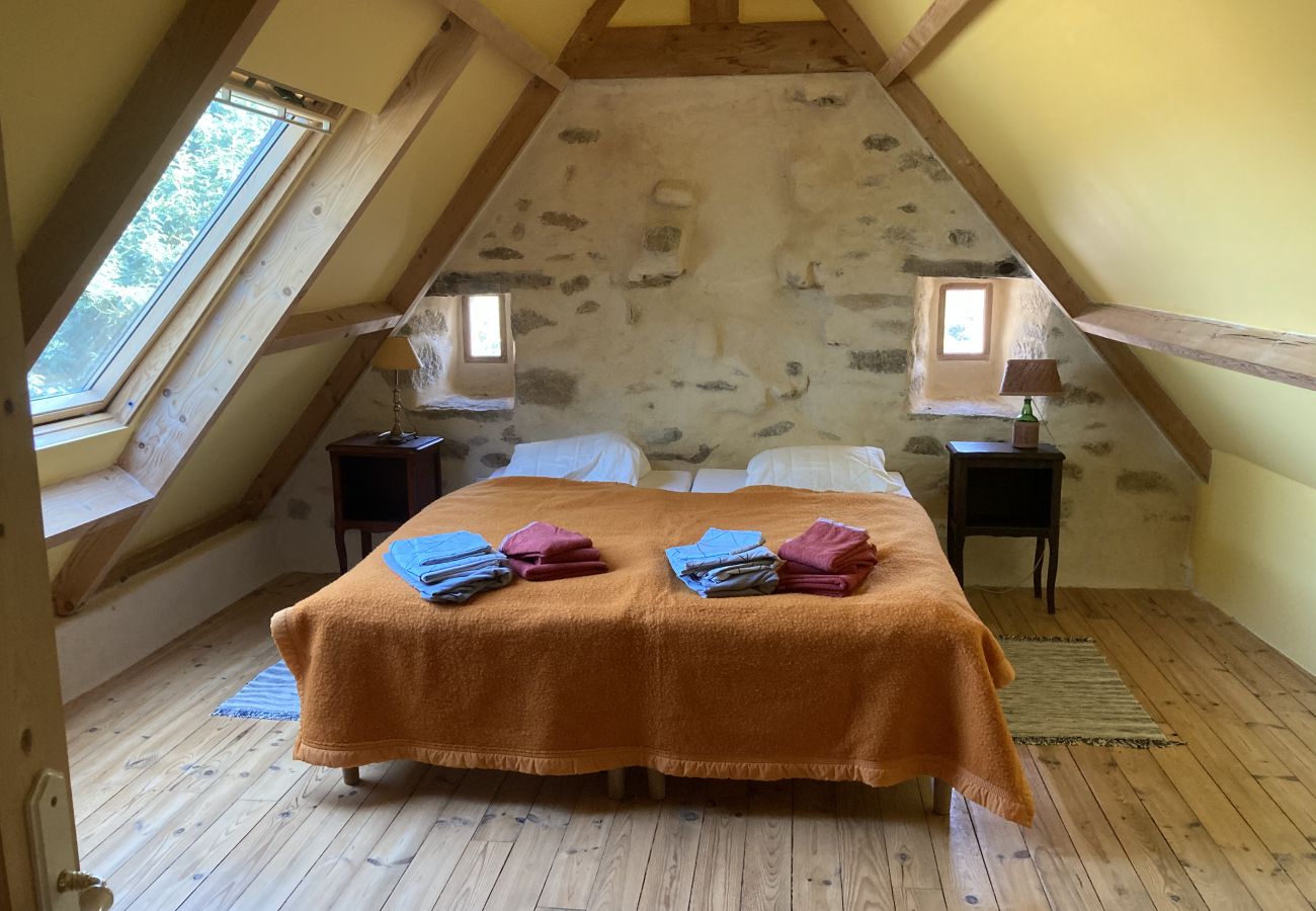 Ferienhaus in Beuzec-Cap-Sizun - 711- Geräumiges bretonisches Bauernhaus, Sauna, großer Garten