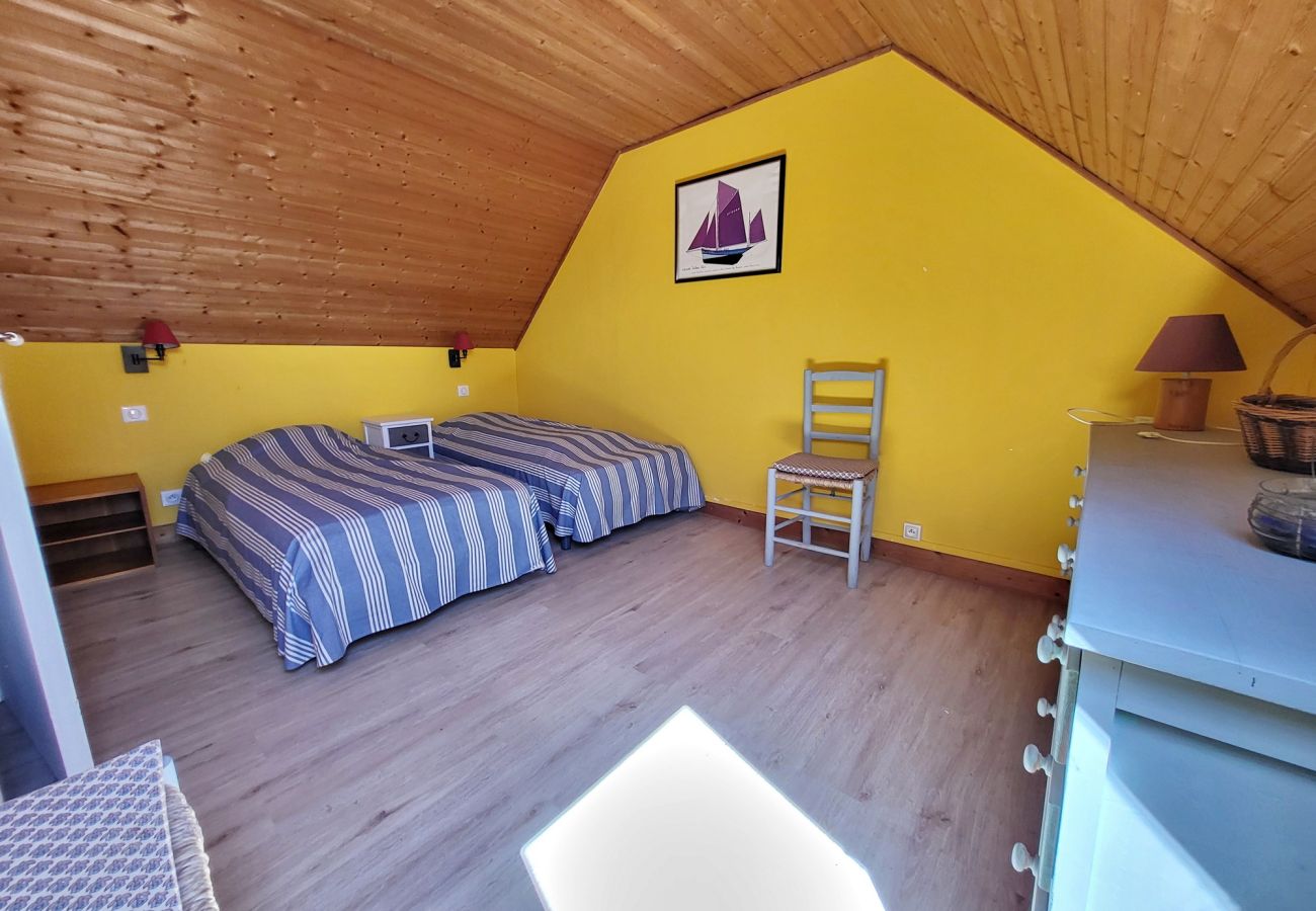 Ferienhaus in Primelin - 391-Schönes Fischerhaus, in Meeresnähe mit Meerblick.