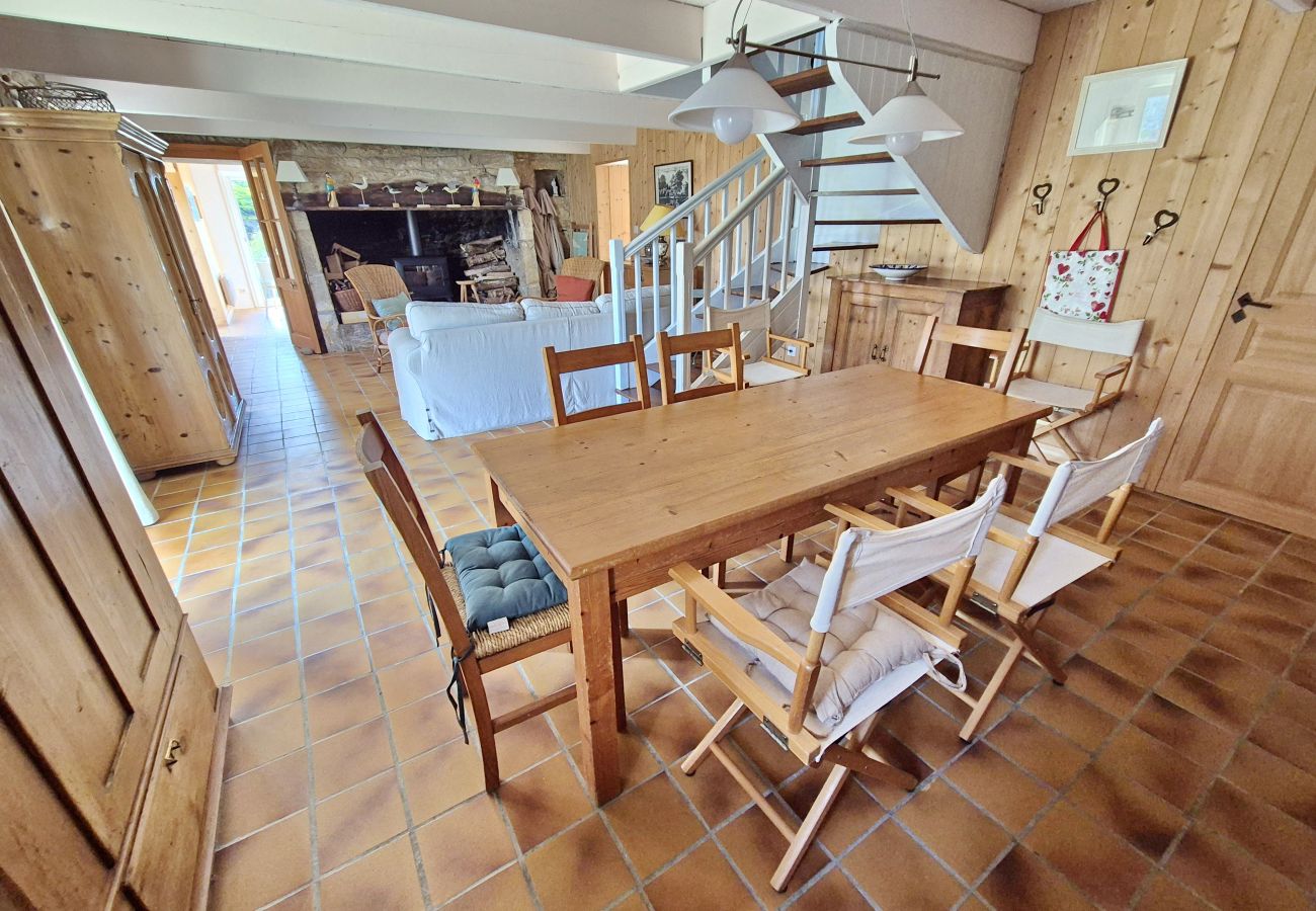 Ferienhaus in Primelin - 391-Schönes Fischerhaus, in Meeresnähe mit Meerblick.
