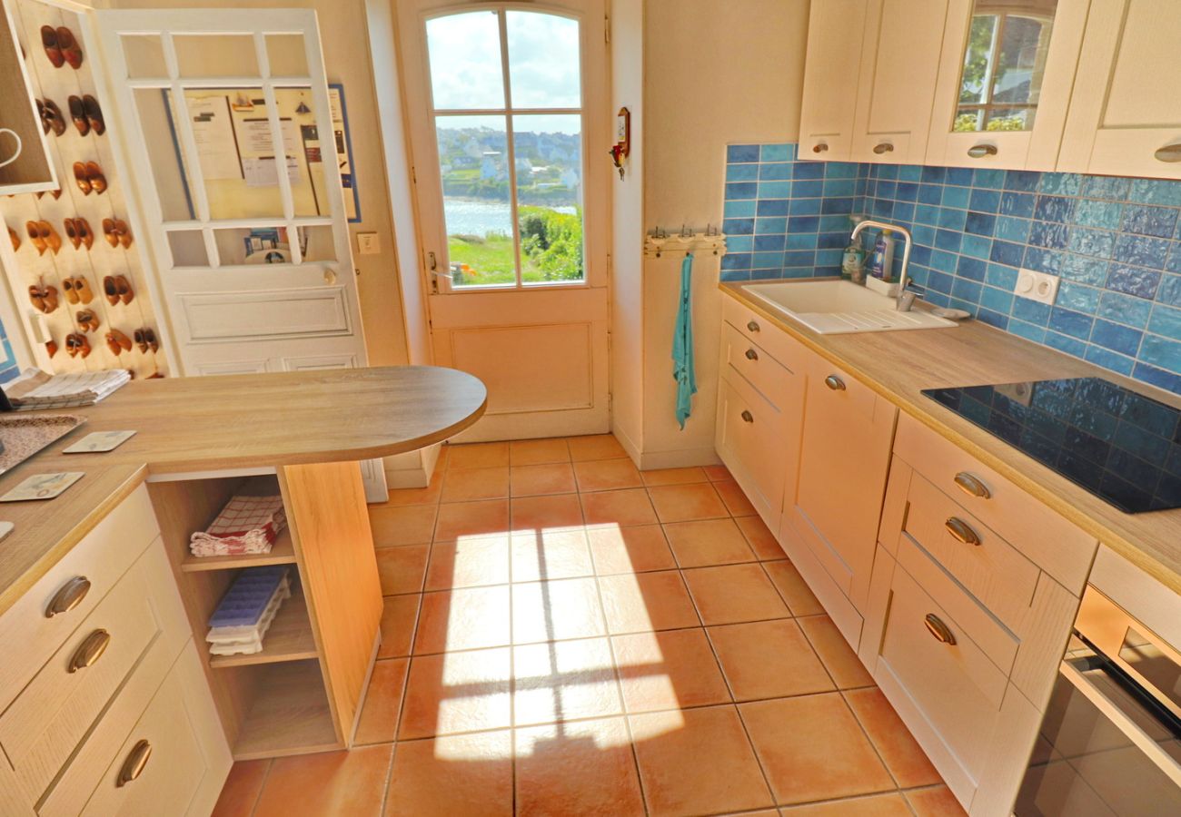 Villa in Audierne - 687-Villa Kerguélen, Meerblick, 100m vom Strand entfernt