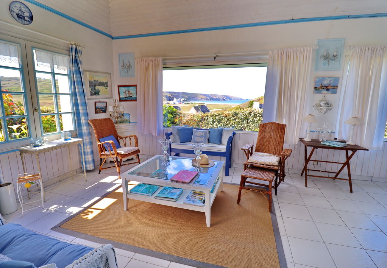 Villa in Cléden-Cap-Sizun - 669-Villa an der Baie des Trépassés, herrlicher Meerblick