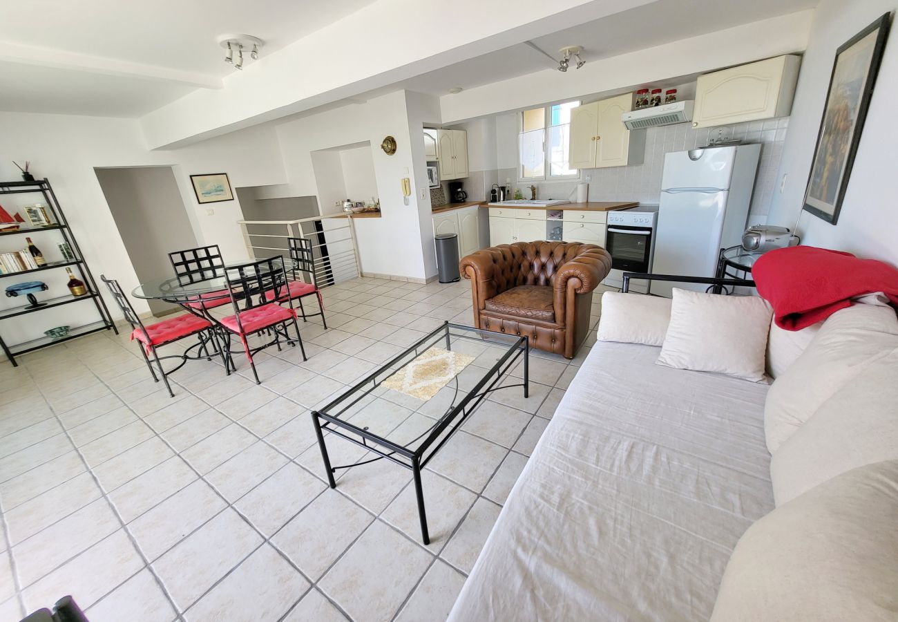 Ferienwohnung in Audierne - 722-Duplex, große Terrasse, Meerblick, 100m vom Strand entfernt