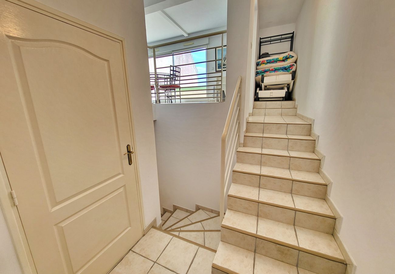 Ferienwohnung in Audierne - 722-Duplex, große Terrasse, Meerblick, 100m vom Strand entfernt