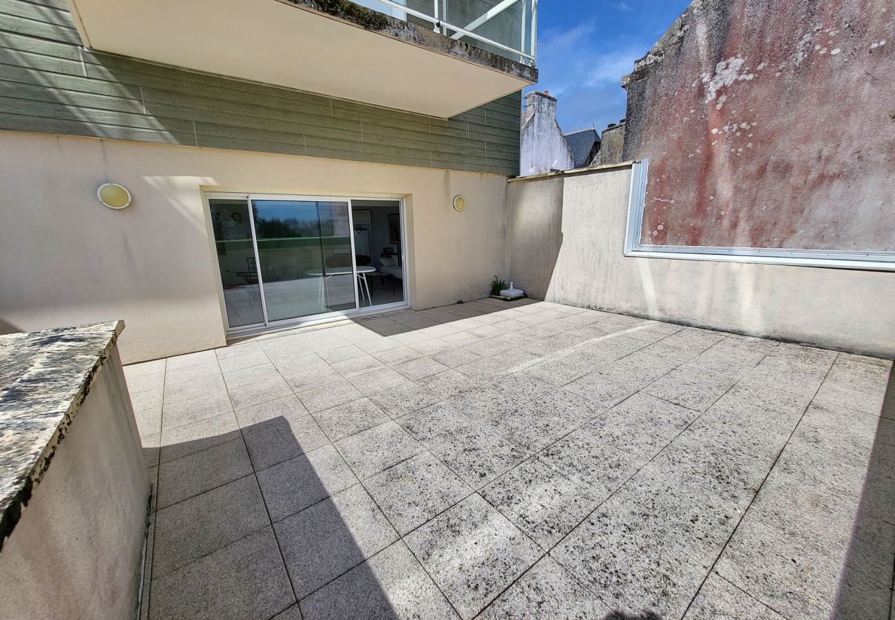 Ferienwohnung in Audierne - 722-Duplex, große Terrasse, Meerblick, 100m vom Strand entfernt