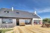 Villa in Primelin - 727- Wunderschöner Meerblick, hoher Komfort, über dem Strand von St Tugen