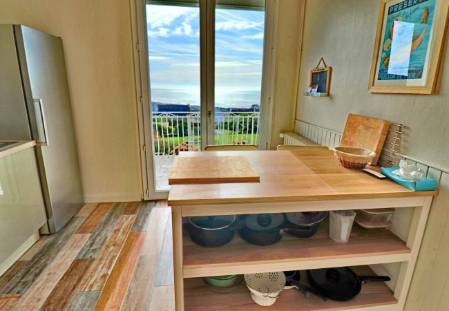 Ferienhaus in Plouhinec - 730-Ferienhaus mit Panoramablick auf das Meer, 300m vom Strand entfernt Ferienhaus in Plouhinec - 730-Ferienhaus mit Panoramablick auf das Meer, 300m vom Strand entfernt