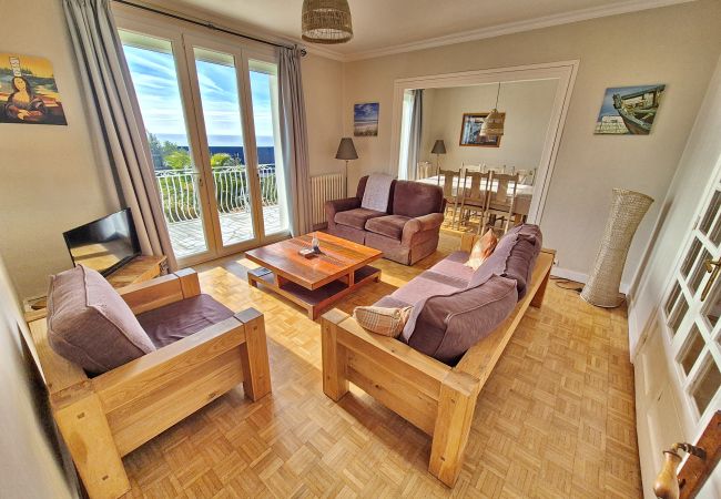 Ferienhaus in Plouhinec - 730-Ferienhaus mit Panoramablick auf das Meer, 300m vom Strand entfernt Ferienhaus in Plouhinec - 730-Ferienhaus mit Panoramablick auf das Meer, 300m vom Strand entfernt