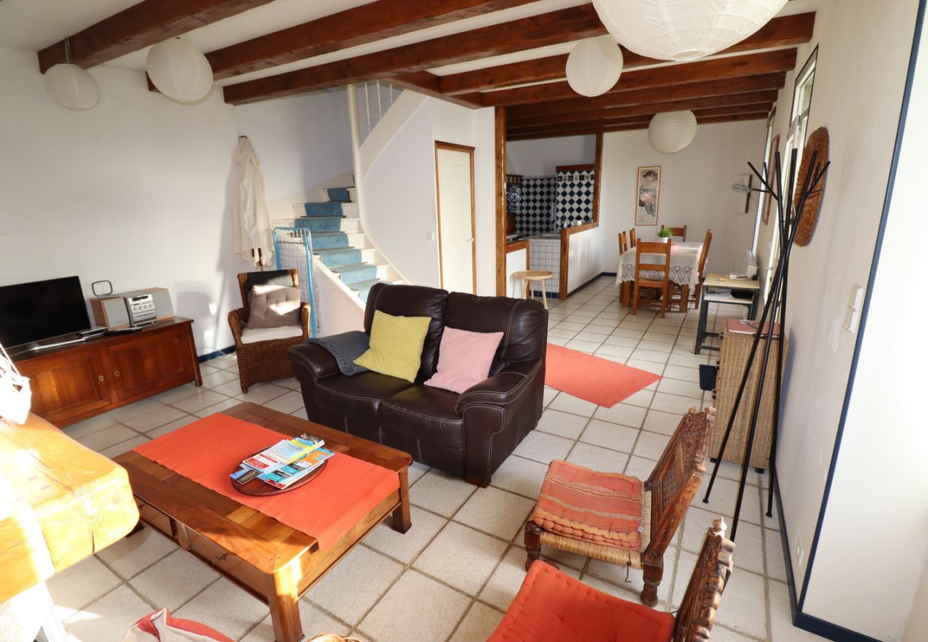 Villa in Plouhinec - 634-Beautiful Breton house-sea view-300m from the beach