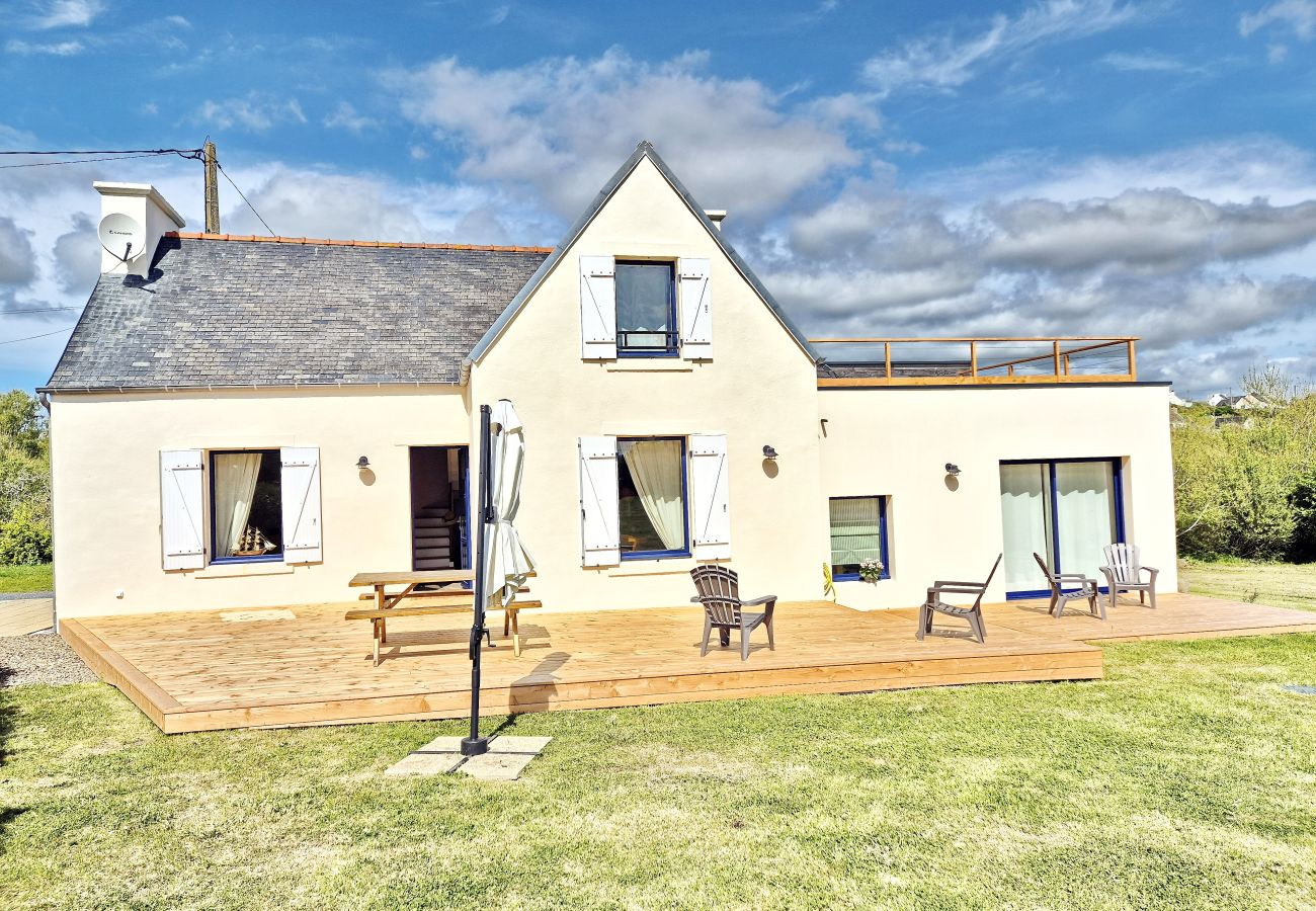House in Plouhinec - 728-728-High confort, sea view, top roof, close to the beaches