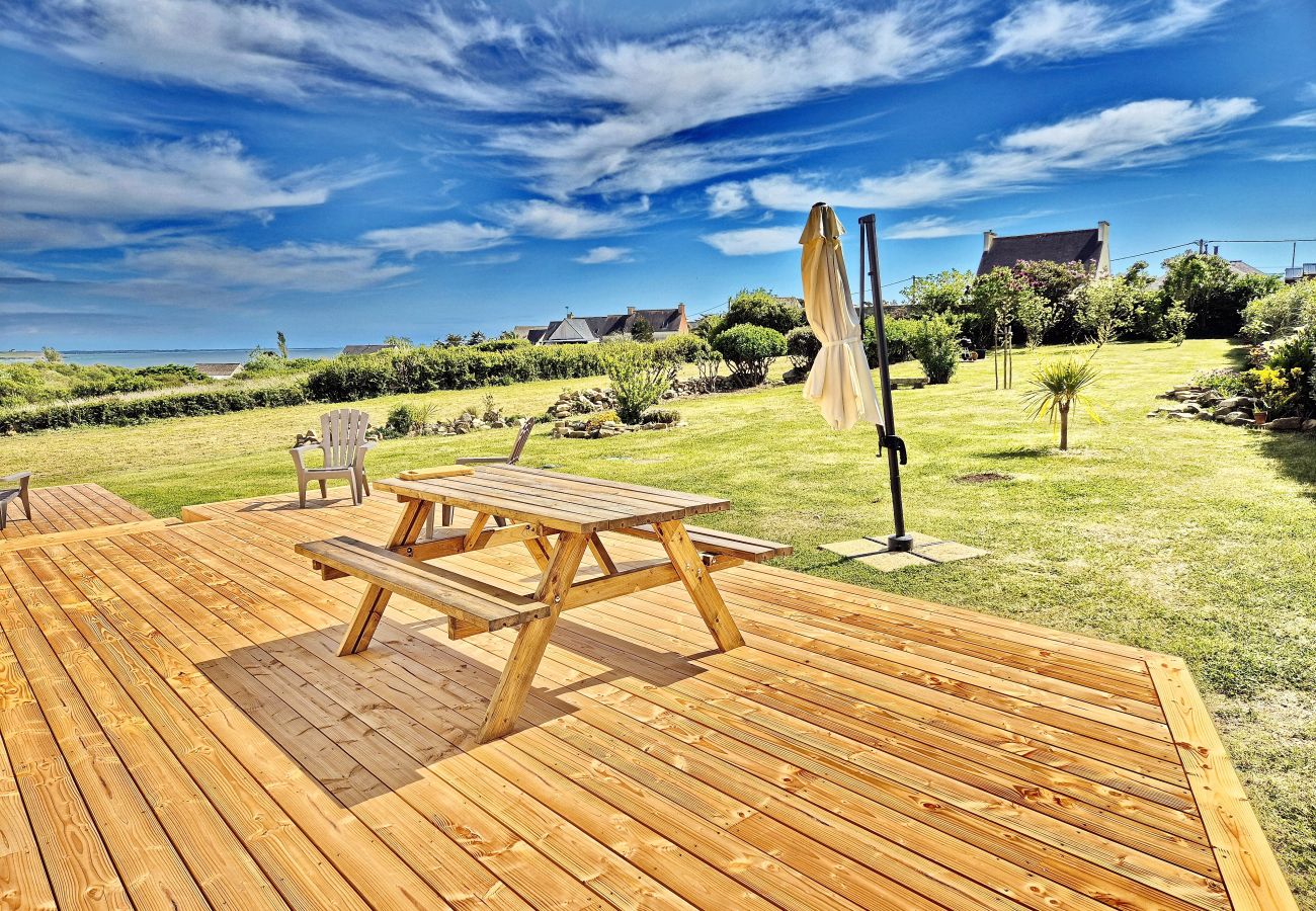 House in Plouhinec - 728-728-High confort, sea view, top roof, close to the beaches