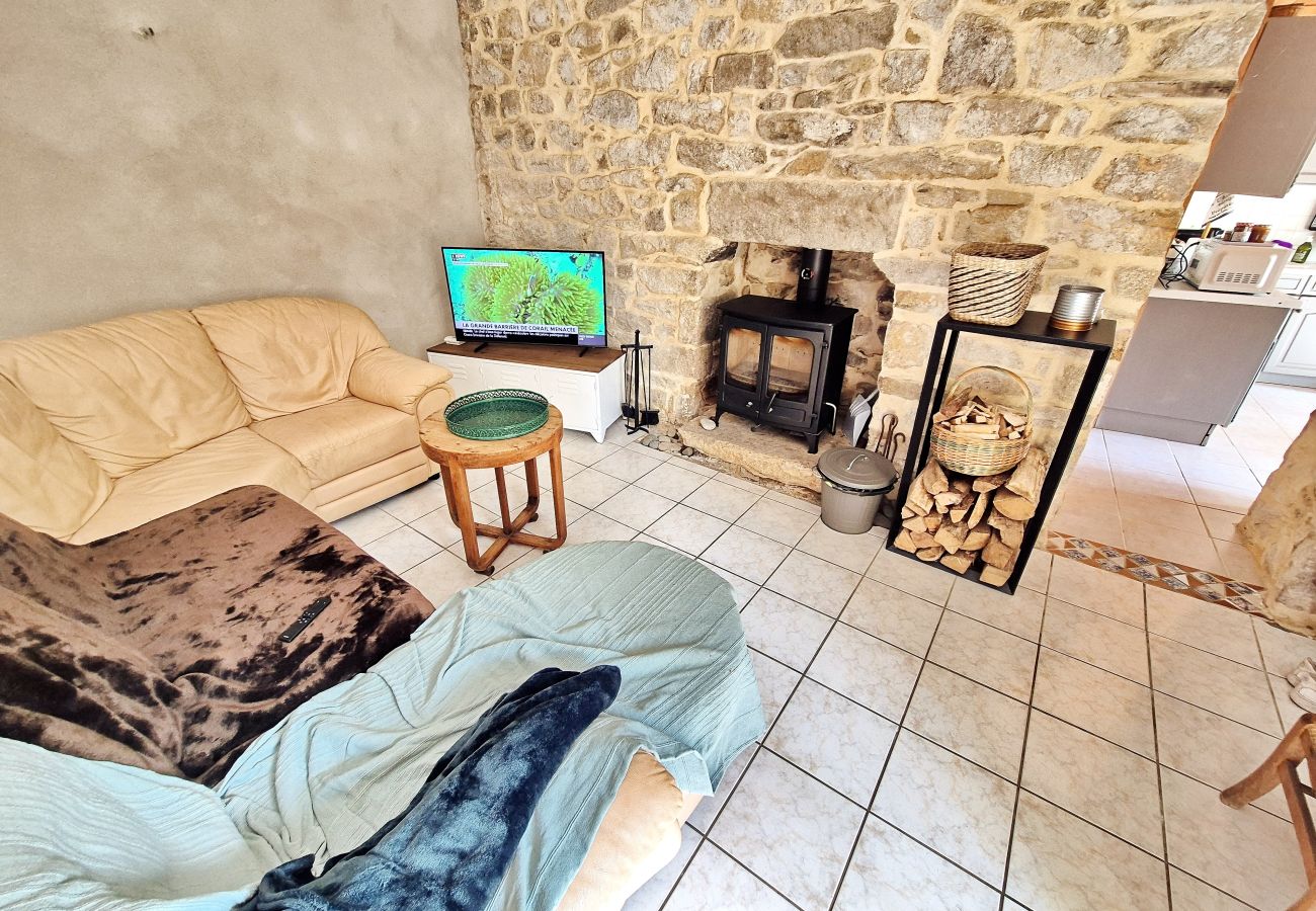 House in Audierne - 733- Breton stone house with enclosed garden, close to beaches and GR34 hiking trail