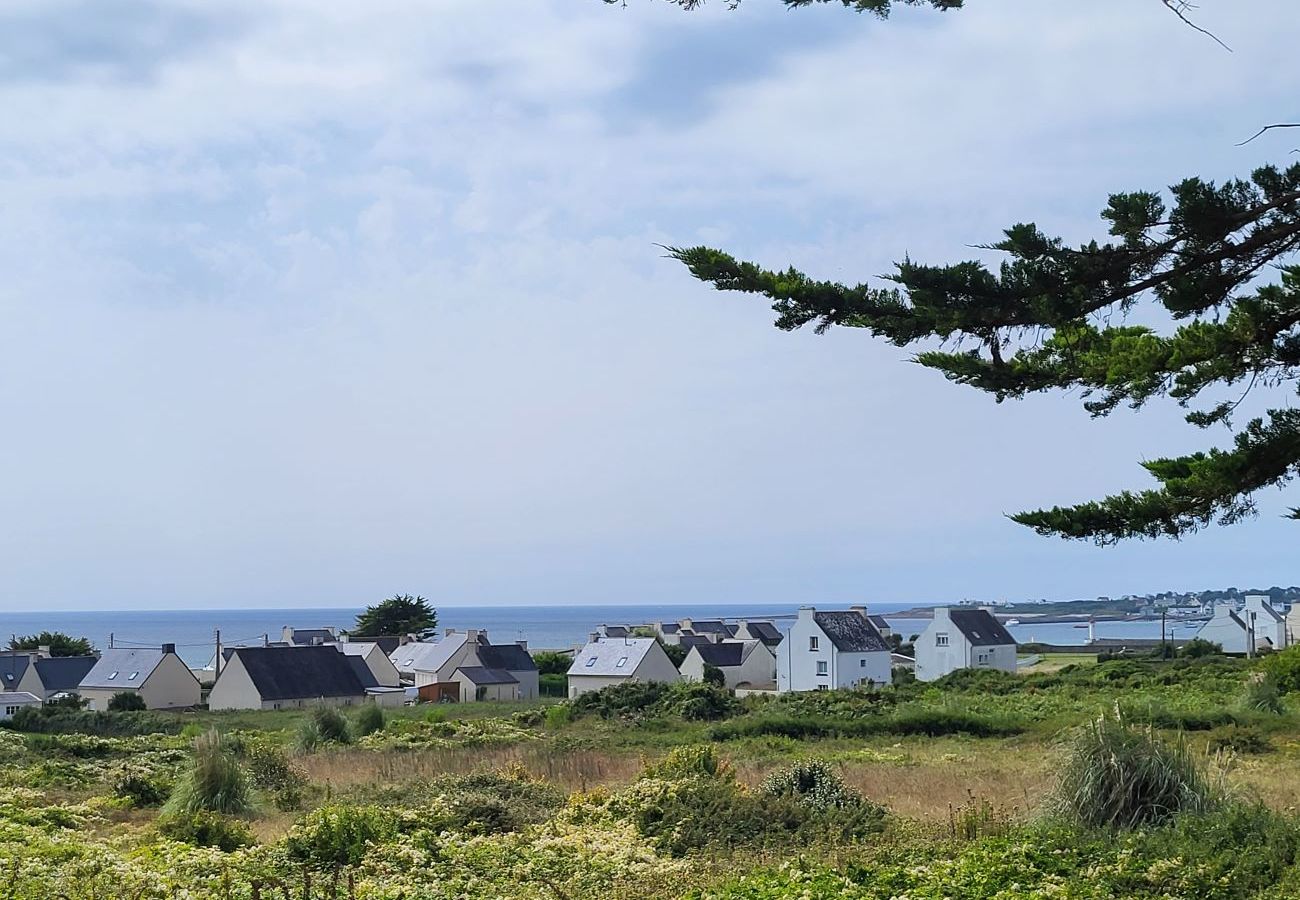 Vue sur la mer du jardin