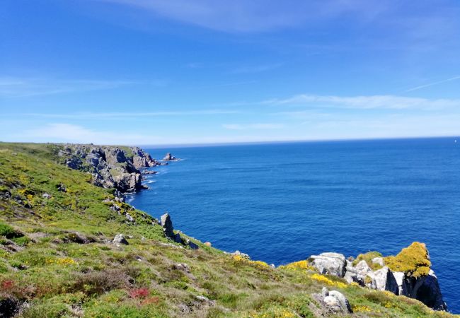 Maison à Esquibien -   622-Ker An Enez,vue mer, la plage au bout du jardin Maison à Esquibien -   622-Ker An Enez,vue mer, la plage au bout du jardin