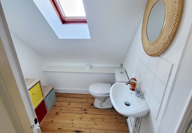 Maison à Plouhinec - 717-Penty du pêcheur-vue sur port d'Audierne-400m des plages Maison à Plouhinec - 717-Penty du pêcheur-vue sur port d'Audierne-400m des plages