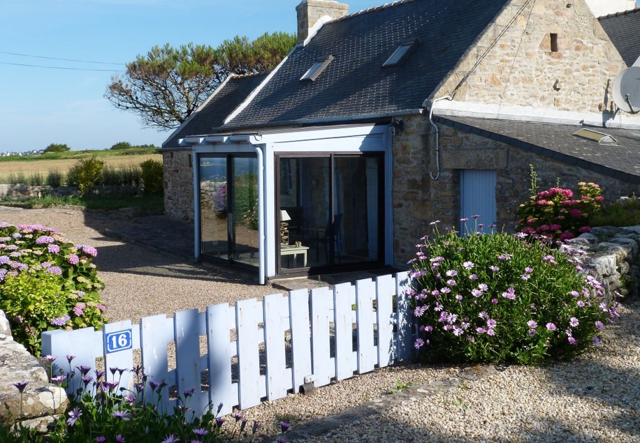 Maison à Plouhinec - 481-Maison du pêcheur, vue mer 180°, Proche plages. 