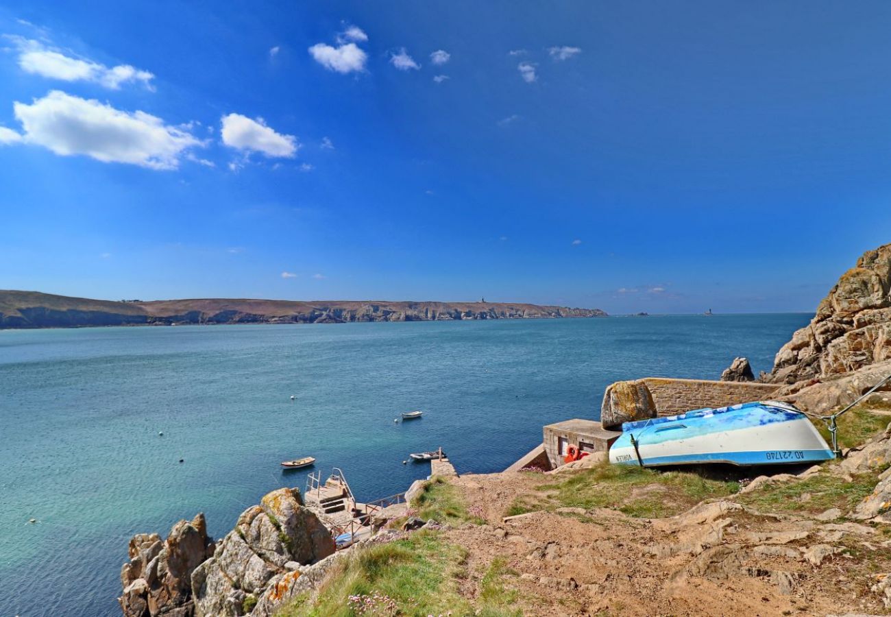 Maison à Plouhinec - 481-Maison du pêcheur, vue mer 180°, Proche plages. 