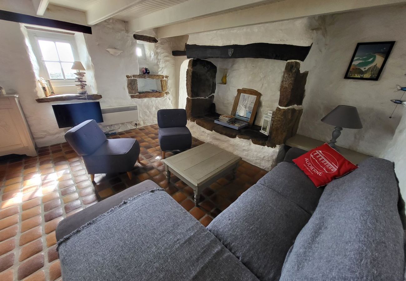 Maison à Plouhinec - 481-Maison du pêcheur, vue mer 180°, Proche plages. 