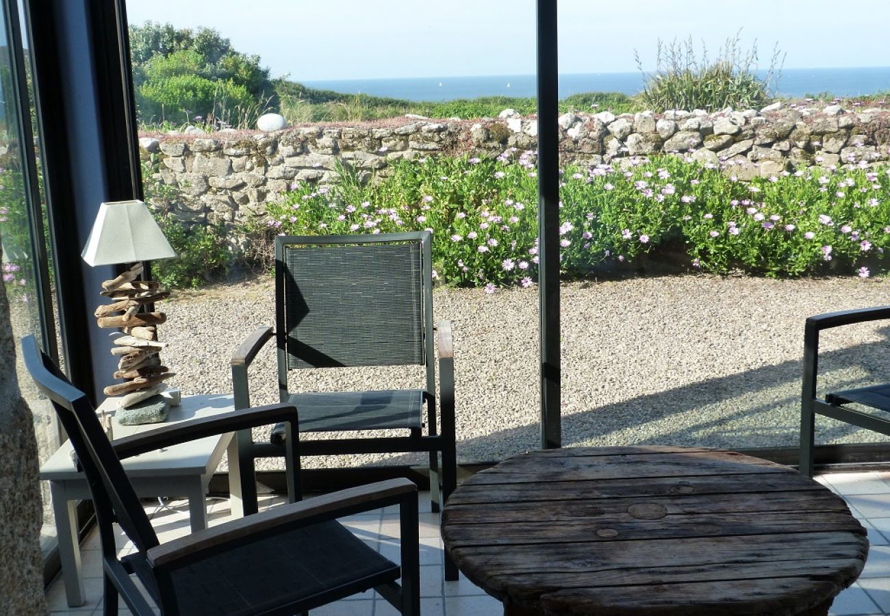 Maison à Plouhinec - 481-Maison du pêcheur, vue mer 180°, Proche plages. 