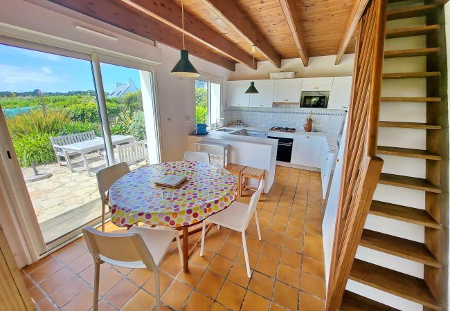 Maison à Primelin - 391-Authentique penty, vue mer, plage à 400m Maison à Primelin - 391-Authentique penty, vue mer, plage à 400m
