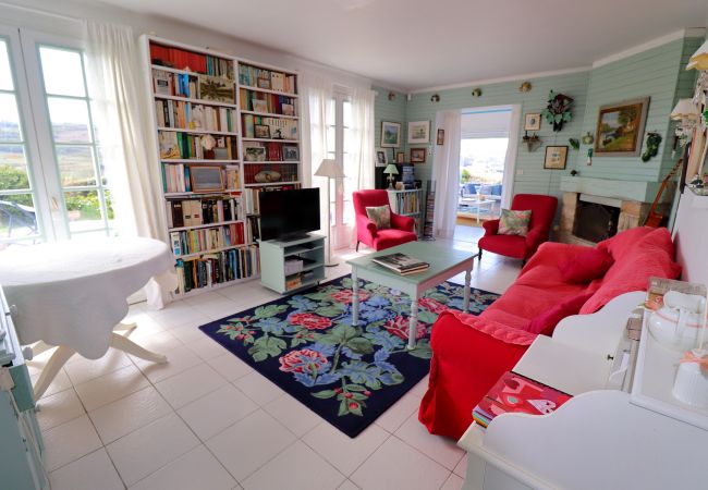 Villa à Cléden-Cap-Sizun - 669-Villa à la baie des trépassés, superbe vue mer Villa à Cléden-Cap-Sizun - 669-Villa à la baie des trépassés, superbe vue mer