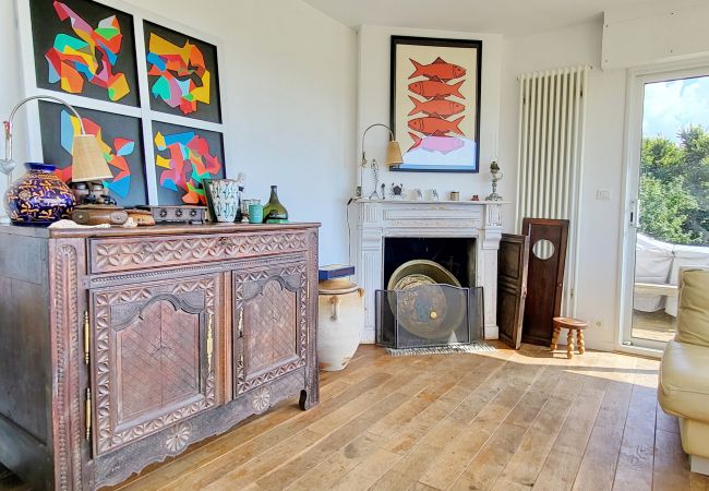 Villa à Primelin - 727- Superbe vue mer, grand confort, les pieds dans l'eau à St Tugen Villa à Primelin - 727- Superbe vue mer, grand confort, les pieds dans l'eau à St Tugen