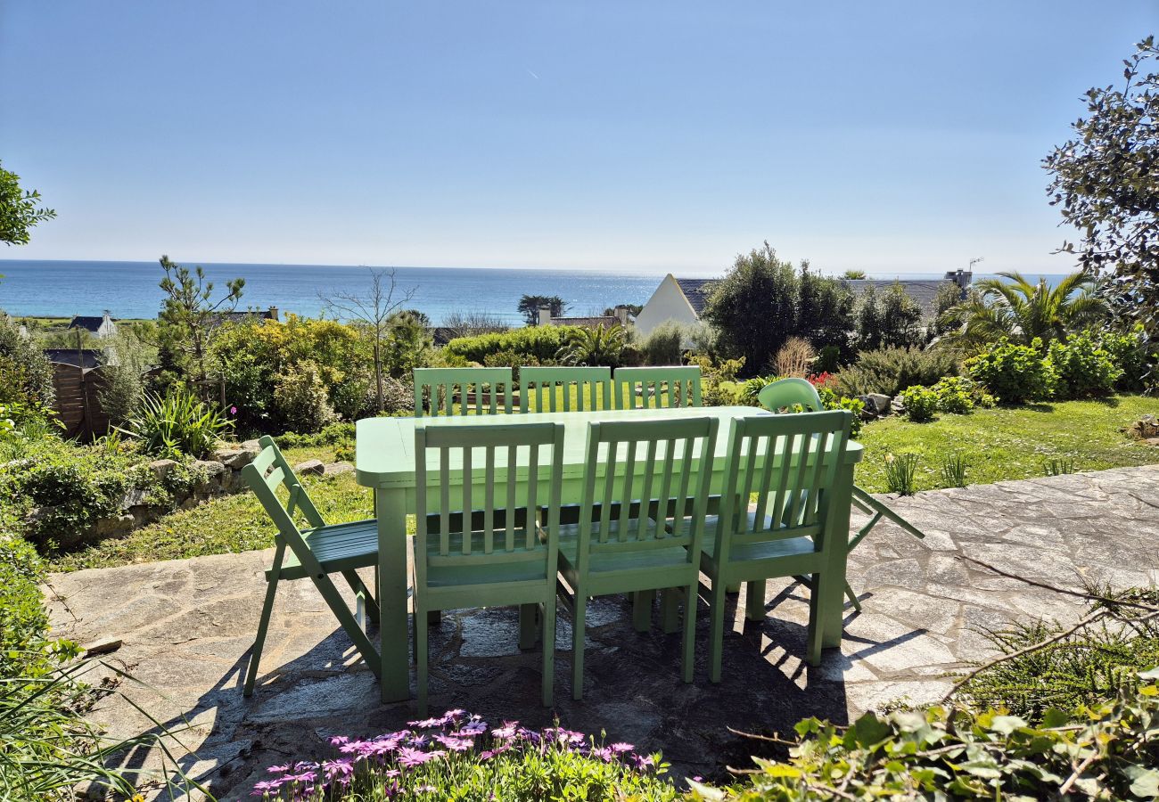Maison à Plouhinec - 730-Maison de vacances vue mer panoramique à 300m de la plage
